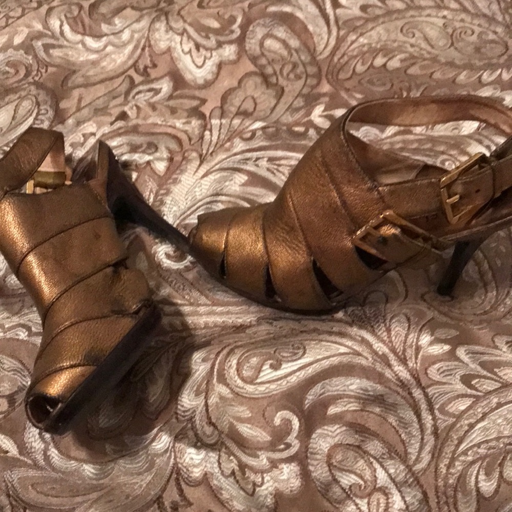 Michael Kors shoes bronze color